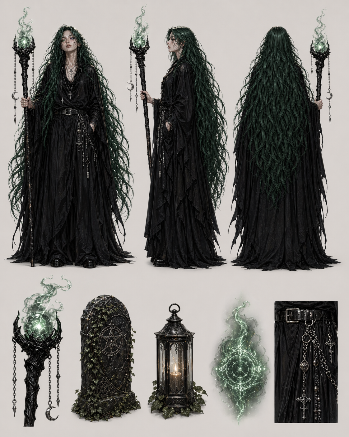 Elowen Briar character plate